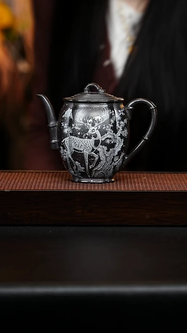 茶壶紫砂宫灯壶