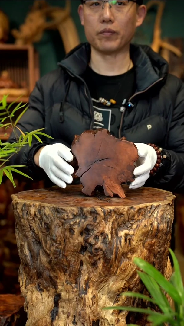 木墨****白雷击枣木底座