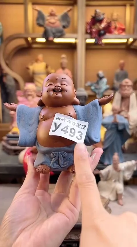 紫砂茶宠器闵茶宠摆件