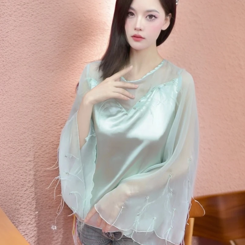 亚町家原创2120轻奢风显瘦女装上衣连衣裙法式气质高贵优雅