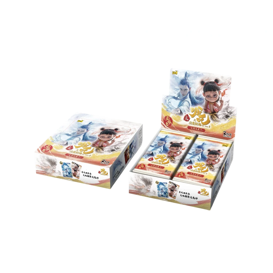 小柔【叠叠/大胃王/双选】卡游哪吒灵焰包卡牌盲盒（主播代拆） 58/60