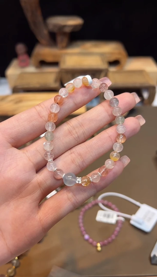 未镶嵌手链水晶手饰@@F5776