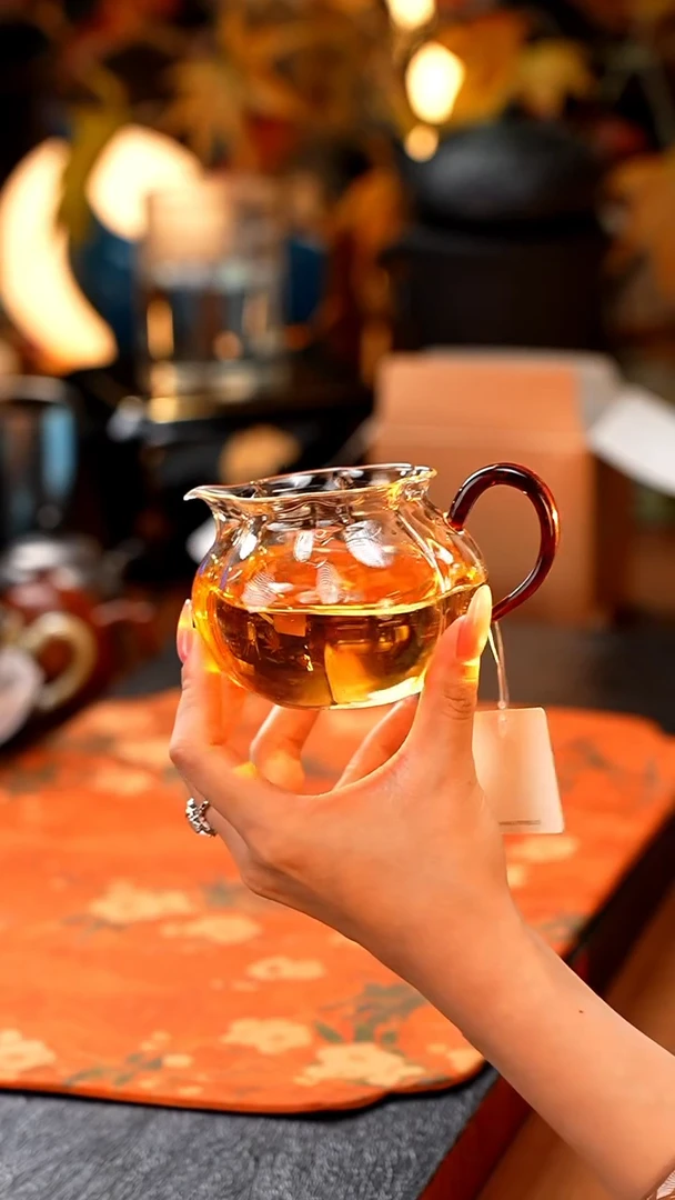 禾器/晶彩纳福茶海/琥珀色
