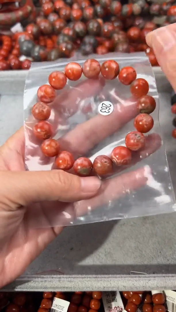 南红玛瑙手串未镶嵌12+