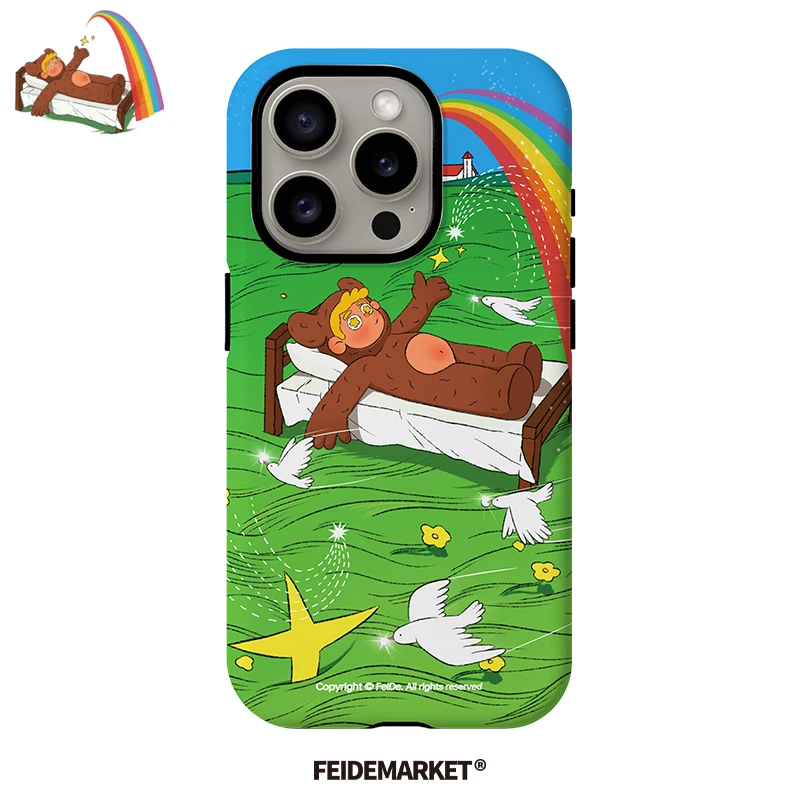 进口菲林-FeiDe Market - KUMA梦彩虹 -适用苹果iPhone14-17系列