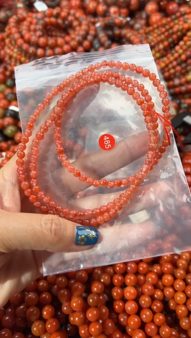 未镶嵌手串南红玛瑙1