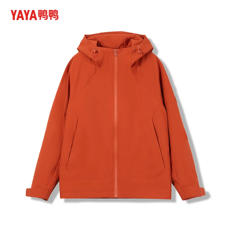YAYA/鸭鸭男女同款2025年春秋季新款户外运动男装夹克外套
