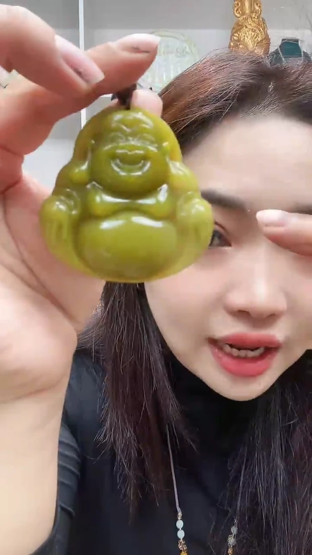 未镶嵌岫玉吊坠