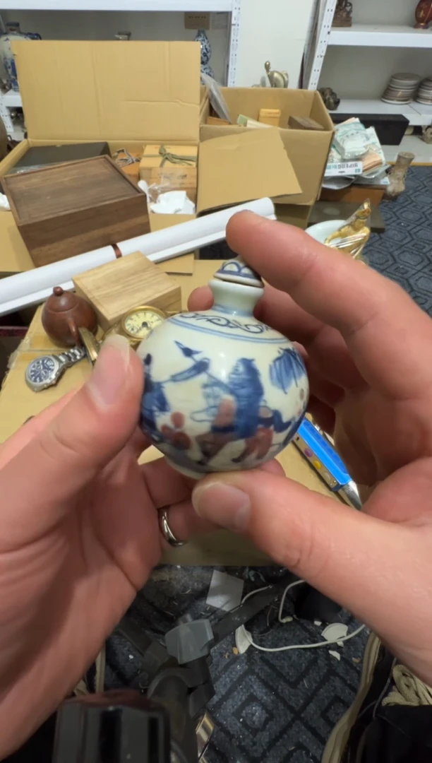 陶京****升高缘中古美术工艺品