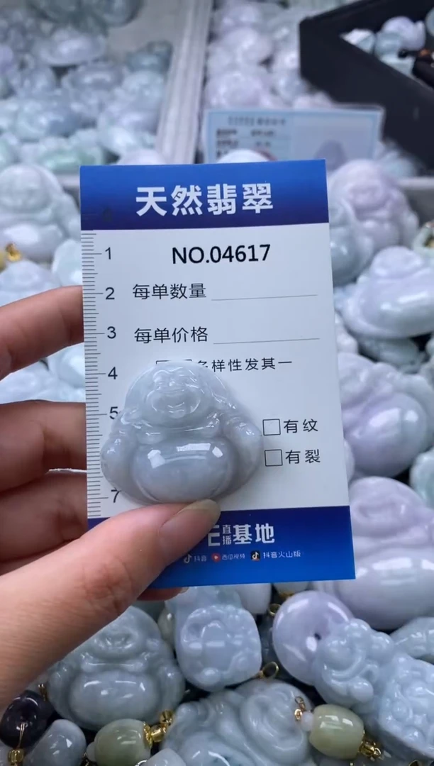 翡翠未镶嵌颈饰缅甸A货翡翠04617