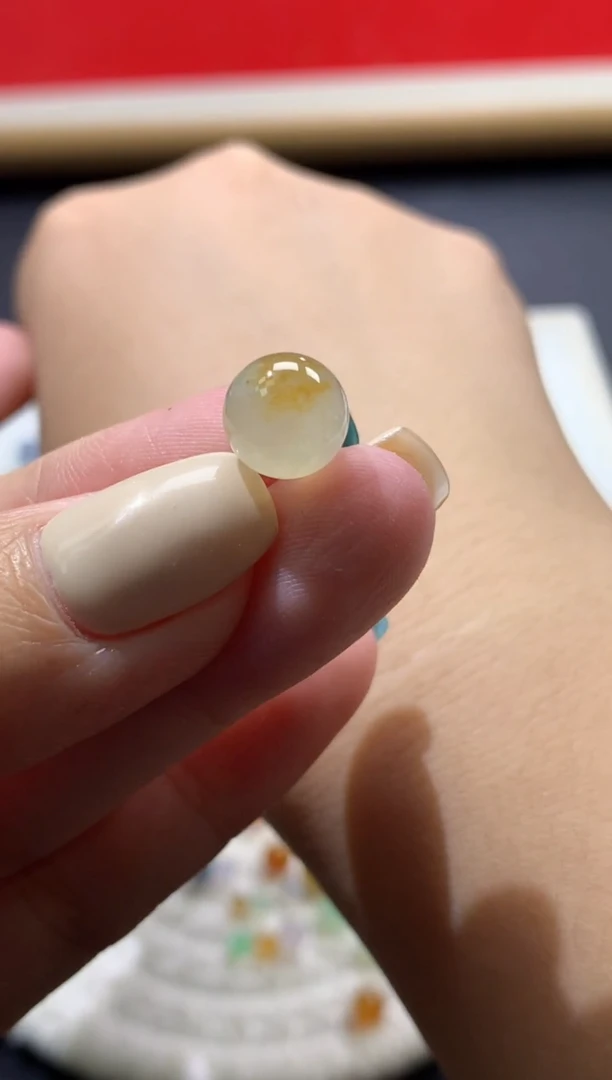 未镶嵌定制翡翠卡8.8mm