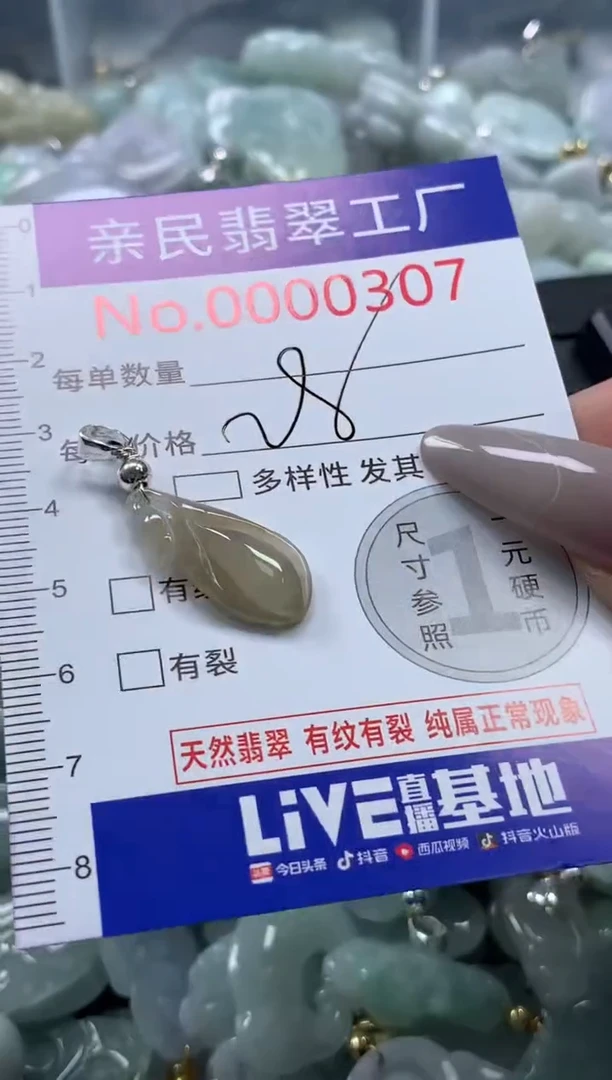 颈饰未镶嵌翡翠307