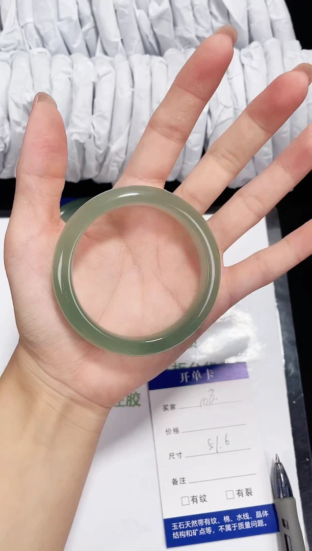 未镶嵌东陵石东陵玉108 浅晴水 51-52