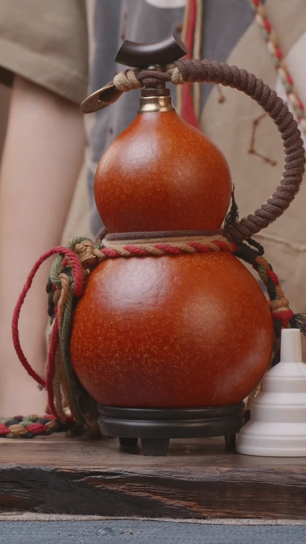 1319号精品大漆葫芦防腐防渗装水茶酒