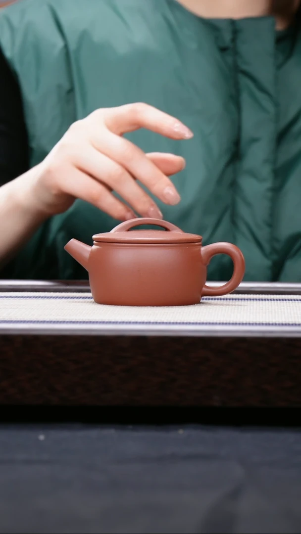 【闪购商品】紫砂茶壶清水紫泥 汉瓦壶
