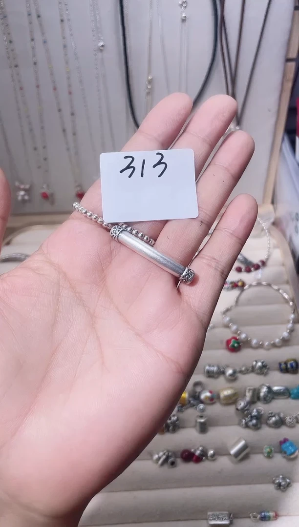 无足银美***雄纯银配件313