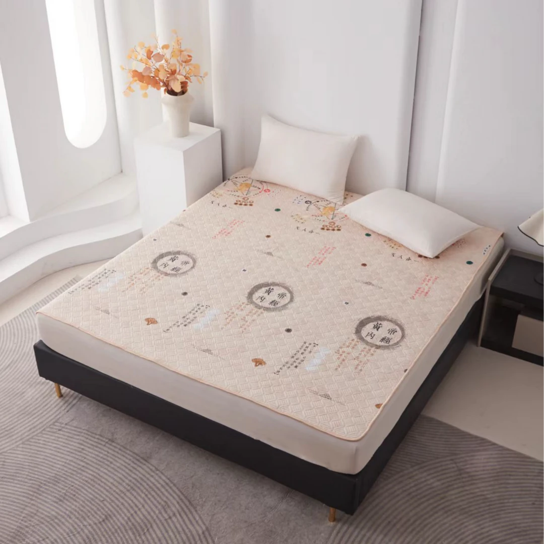 【临时链接X】黄帝内经养生百草花型床垫