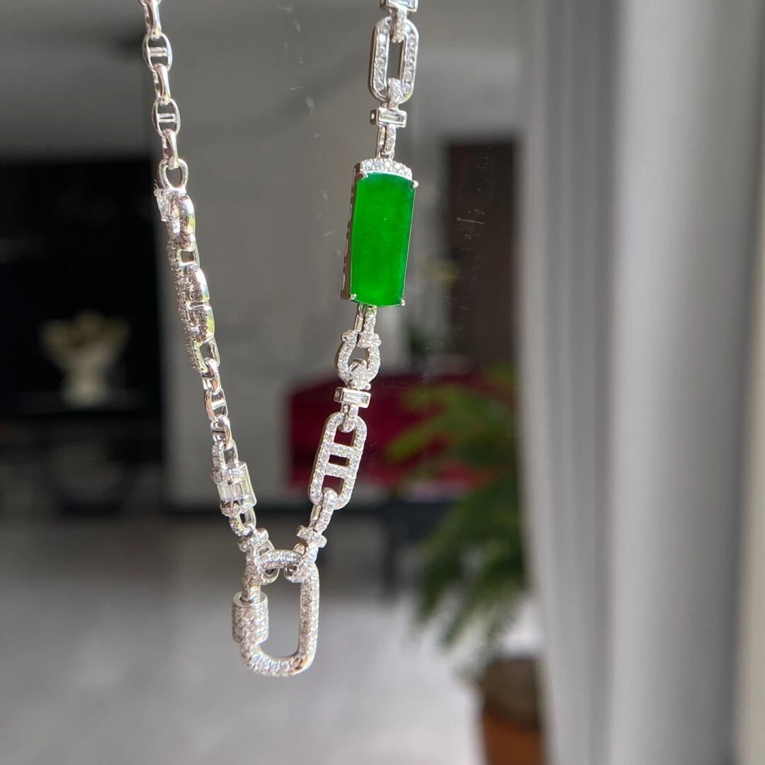 diy配件时尚高颜值百搭气质镀18k色白金色多功能万能链百搭时尚款