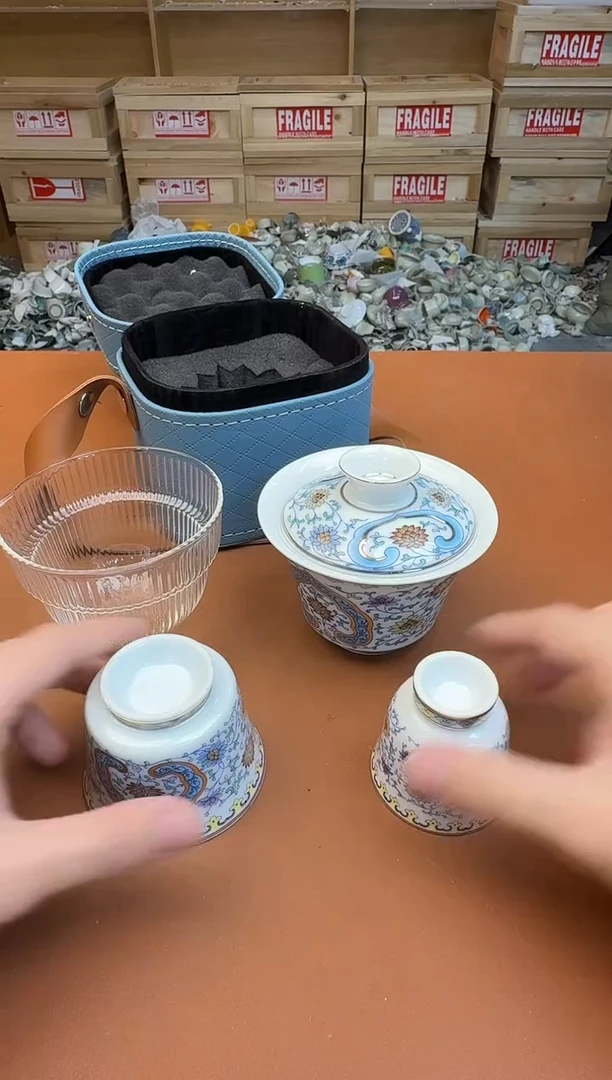 旅行有些茶具有瑕疵介意勿拍，直播样品清货都是孤品亏本卖