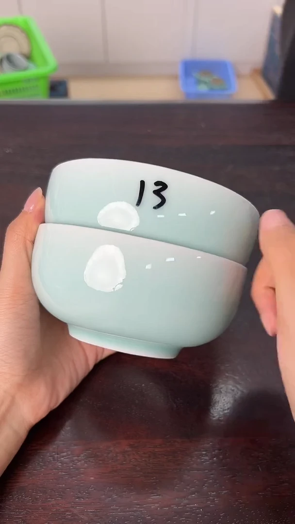 龙泉云间青瓷小米茶器