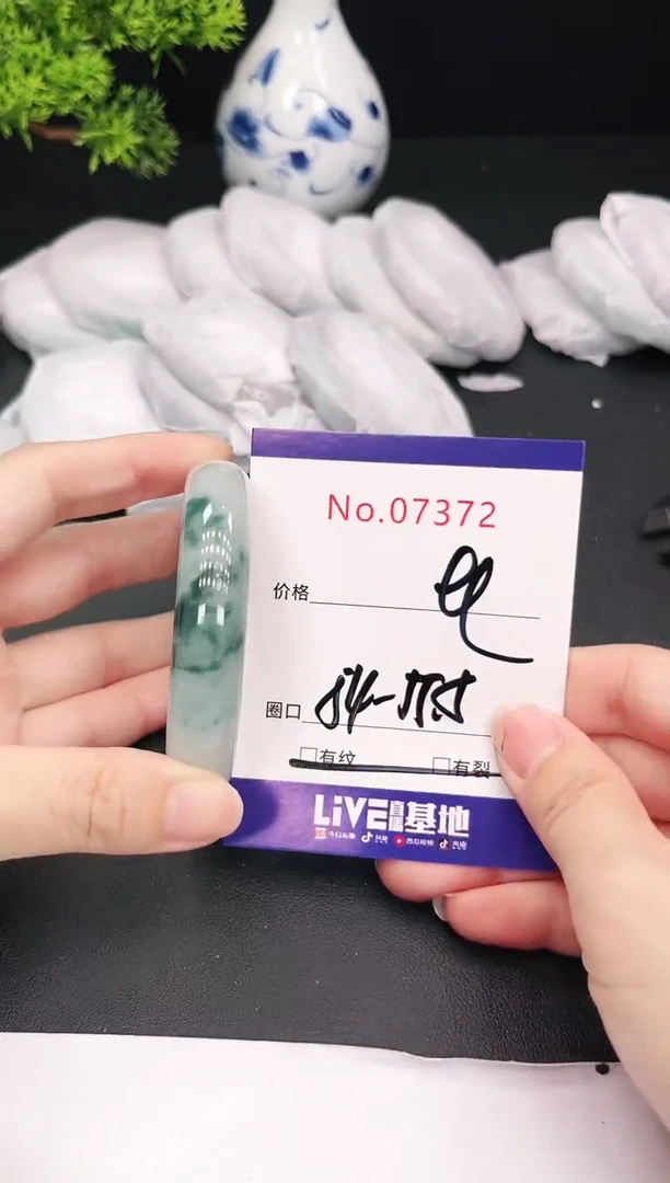 未镶嵌手镯翡翠7372