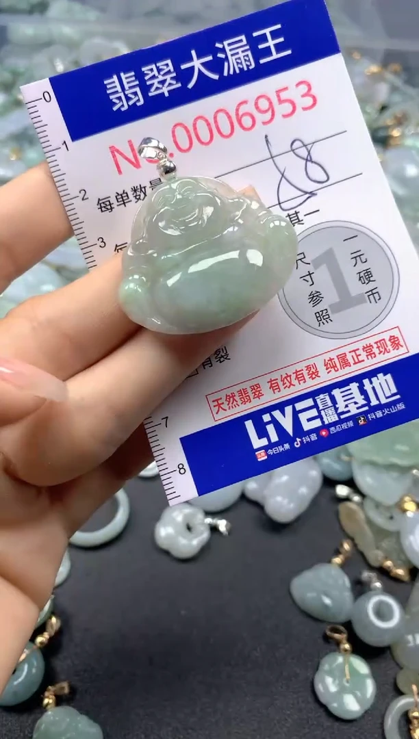 颈饰未镶嵌翡翠6953