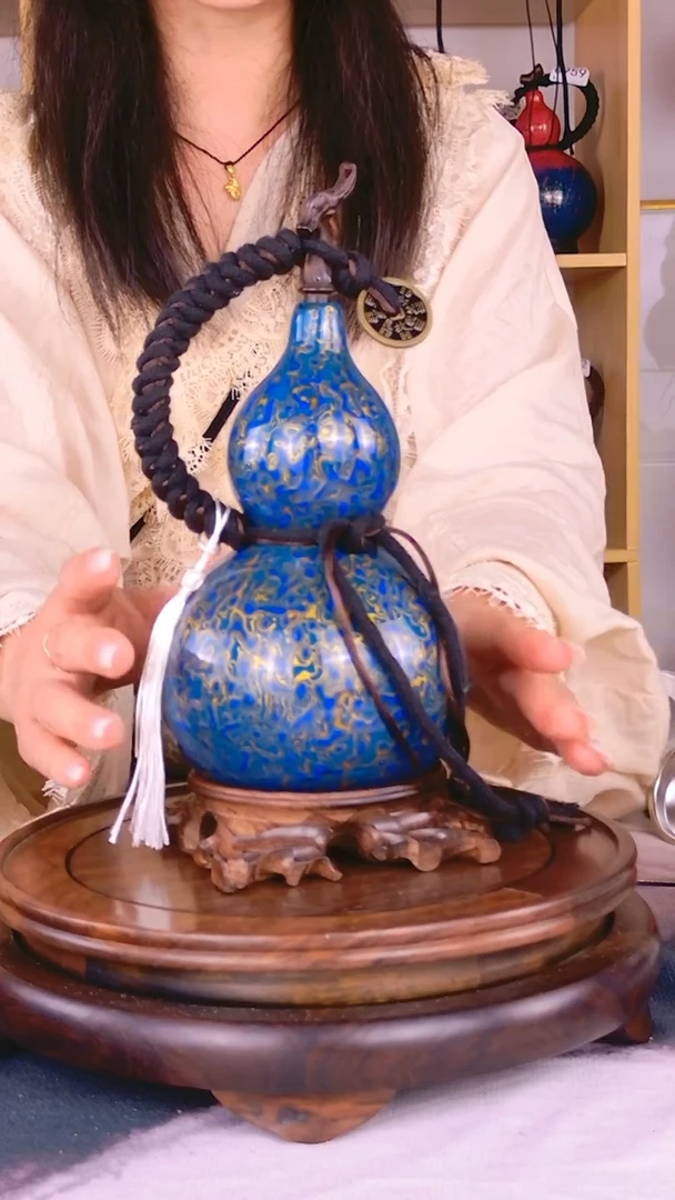 092一物一拍 大漆酒葫芦 真葫芦真大漆