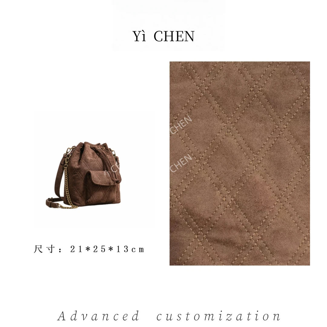 【Yì CHEN】SK-62958-1-焦糖可可  简约时尚女士新款轻奢单肩斜跨包