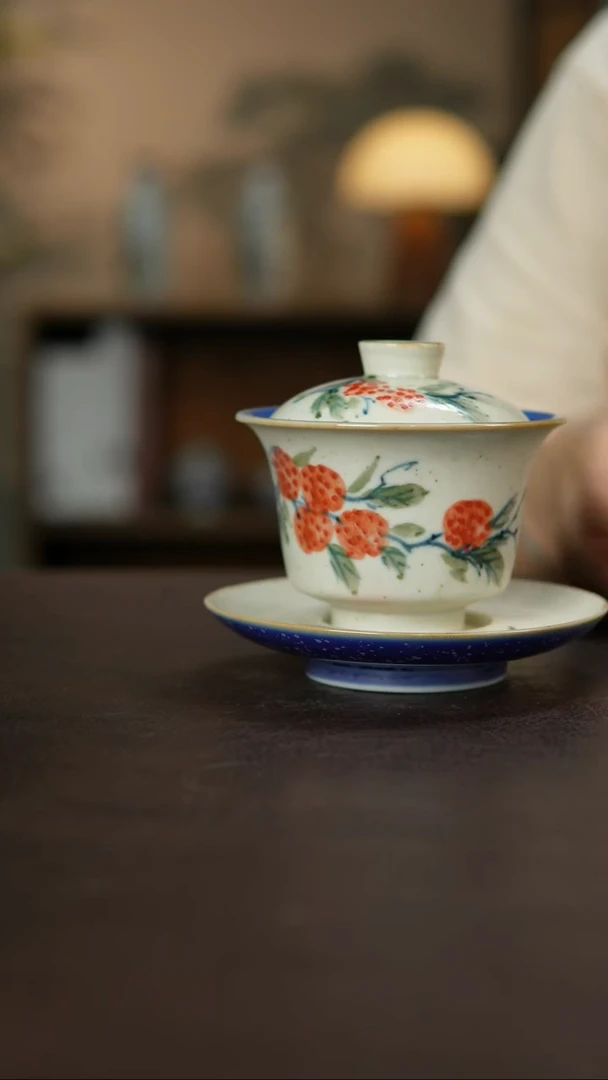 杯景德柴烧手作多人瑕疵