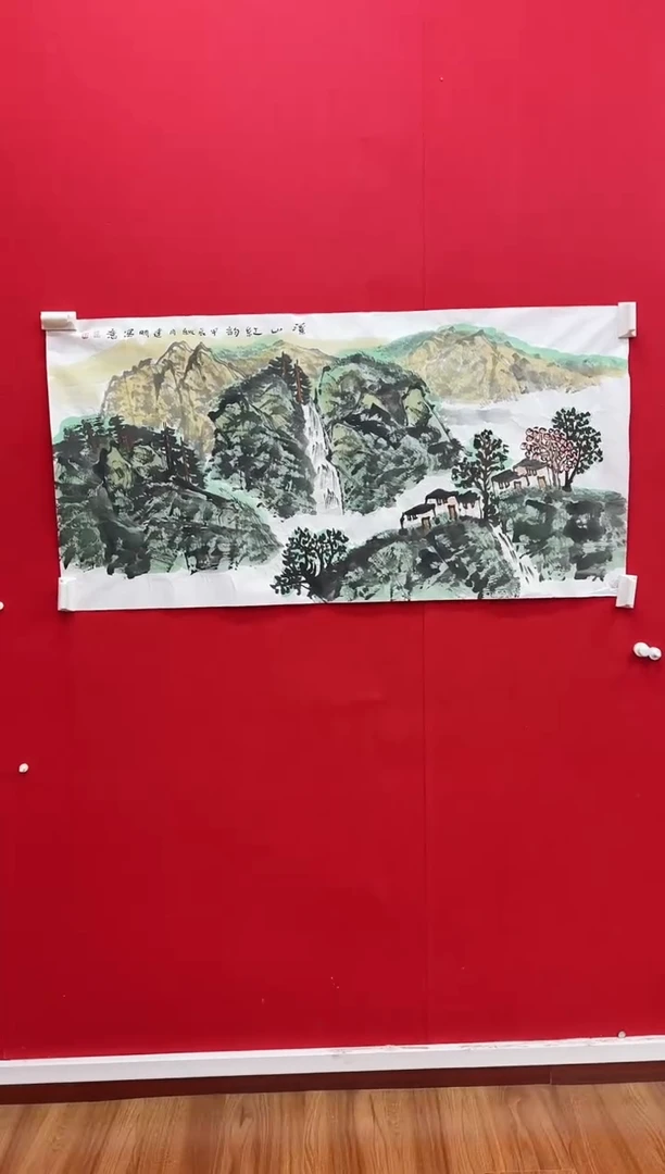 国画z天津人美-董建明国画8平尺
