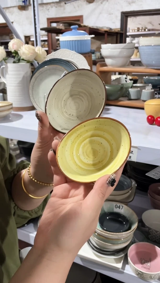 【闪购商品】碗微瑕（2件套）元宝味碟