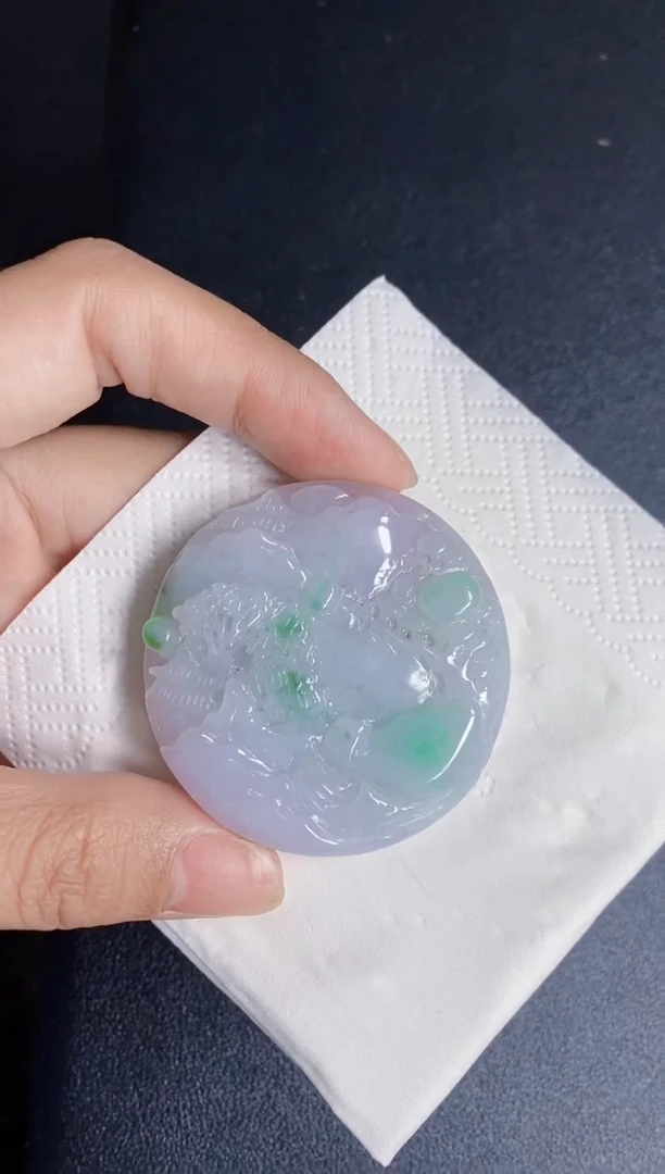 翡翠未镶嵌颈饰翡翠A货