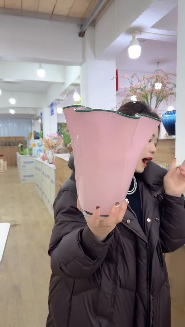 【闪购商品】无铅玻璃甄选花器-l-早21