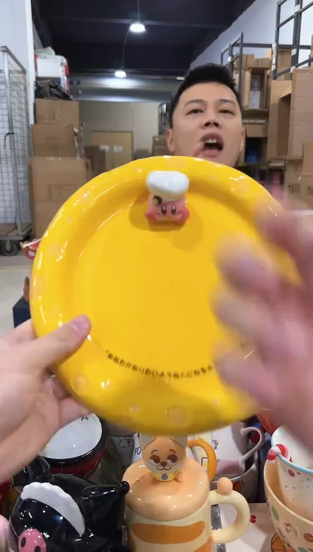 瓷片原盒星之卡比奶酪盘