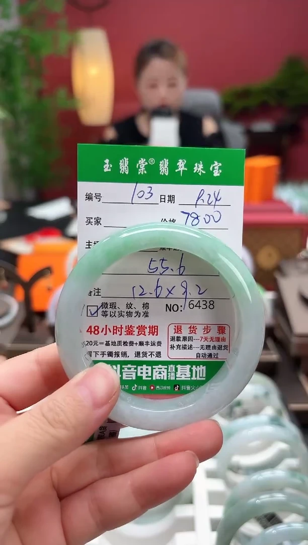 未镶嵌手镯翡翠翡翠103