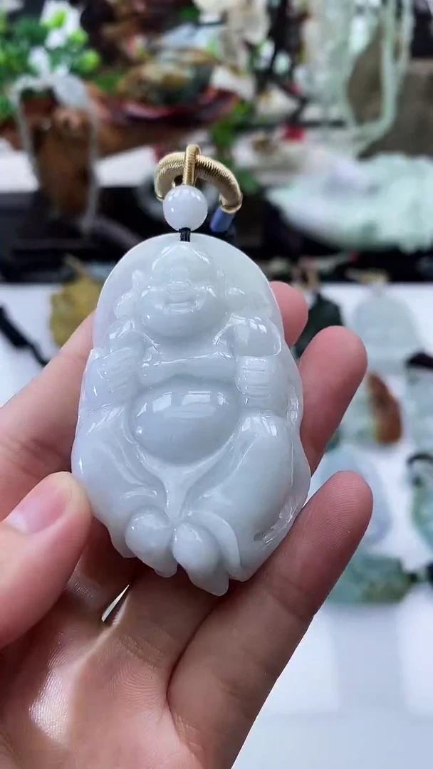 颈饰未镶嵌翡翠天然缅甸A货翡翠