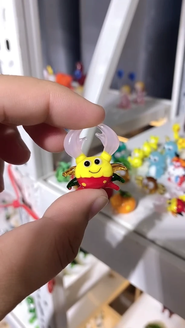 手工艺品琉璃螃蟹
