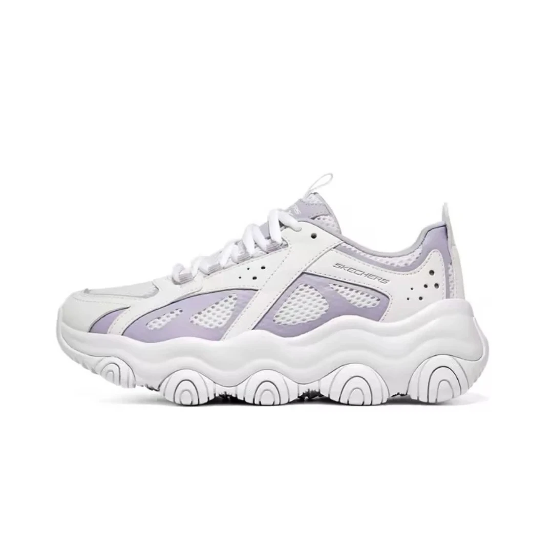 SKECHERS斯凯奇女鞋防滑休闲鞋潮流厚底百搭啵啵熊老爹鞋896216