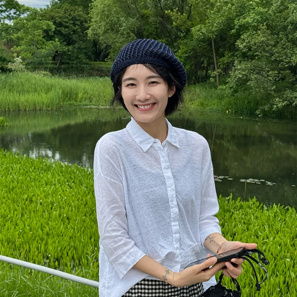 浪清/女装推荐  莎蜜莉简约中袖宽松亚麻衬衫45105#