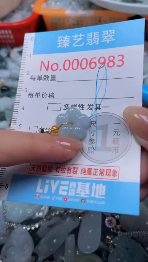 颈饰未镶嵌翡翠6983