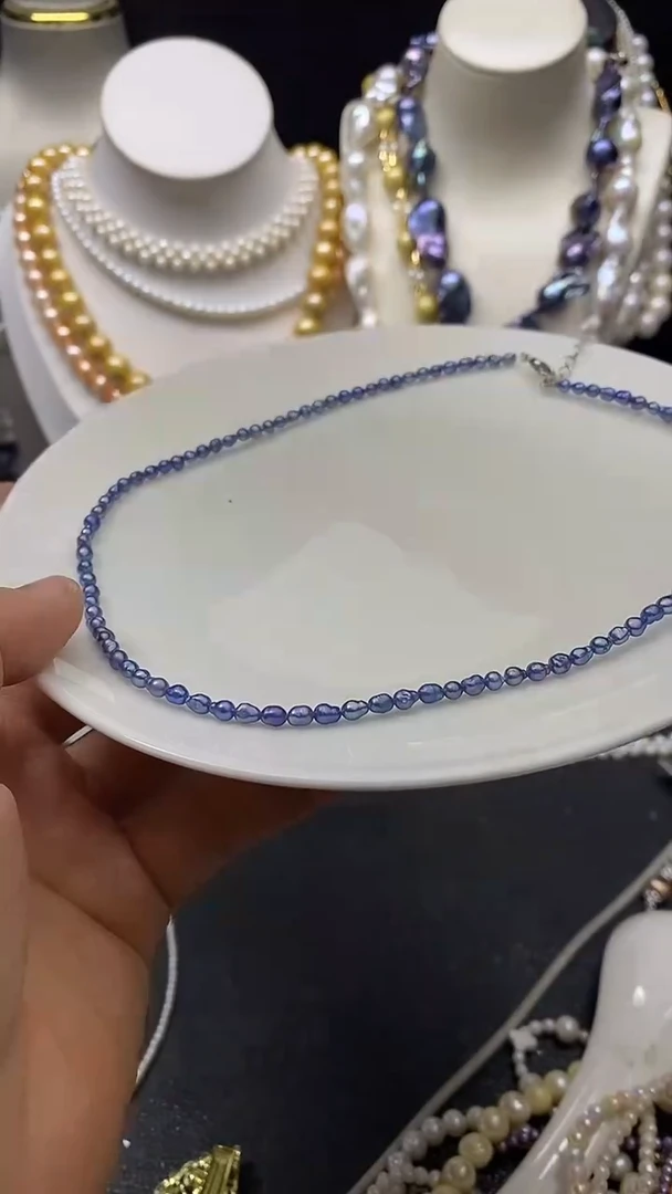 颈饰未镶嵌淡水珍珠多人