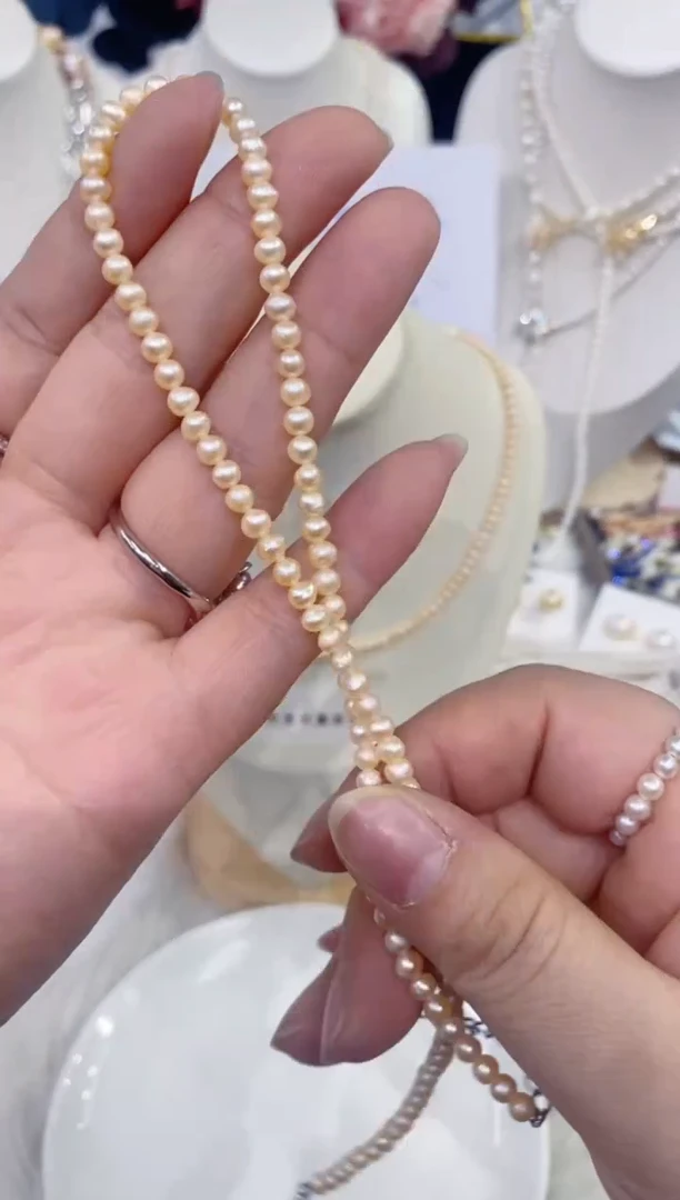 颈饰未镶嵌淡水珍珠1407