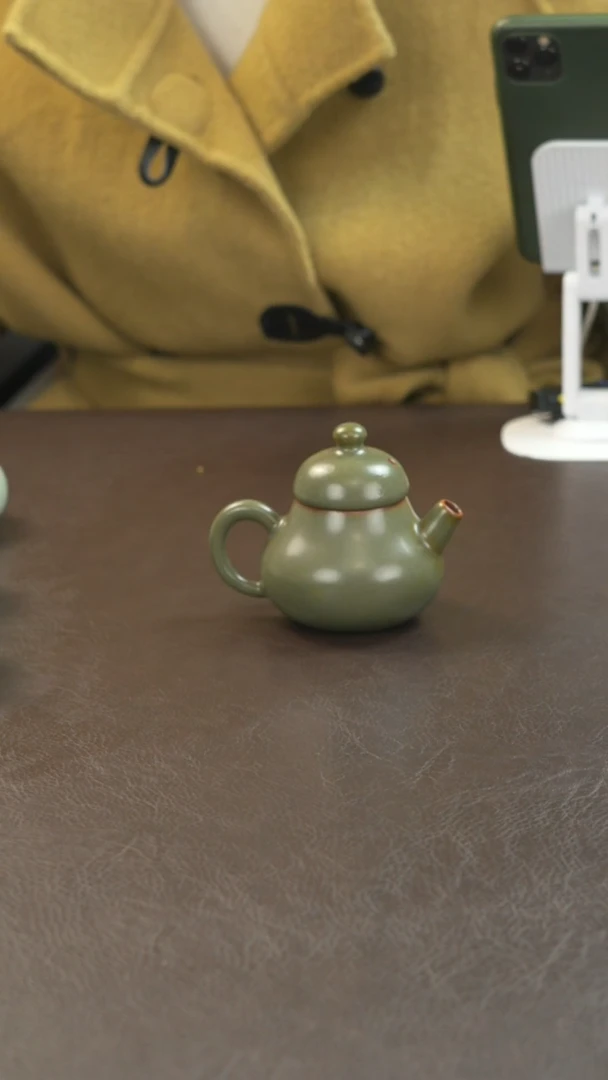 宣宝汝瓷原矿原釉作品