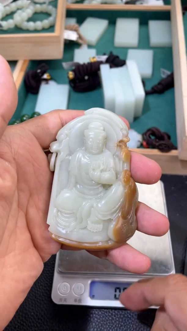 未镶嵌和田玉把件挂件