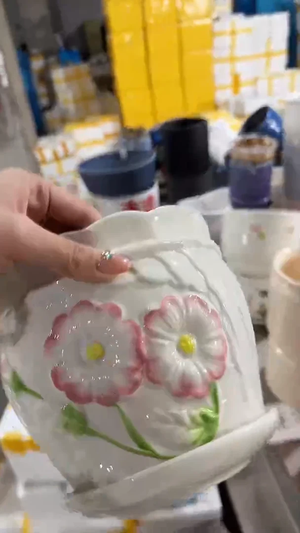 高温陶瓷花盆+E3