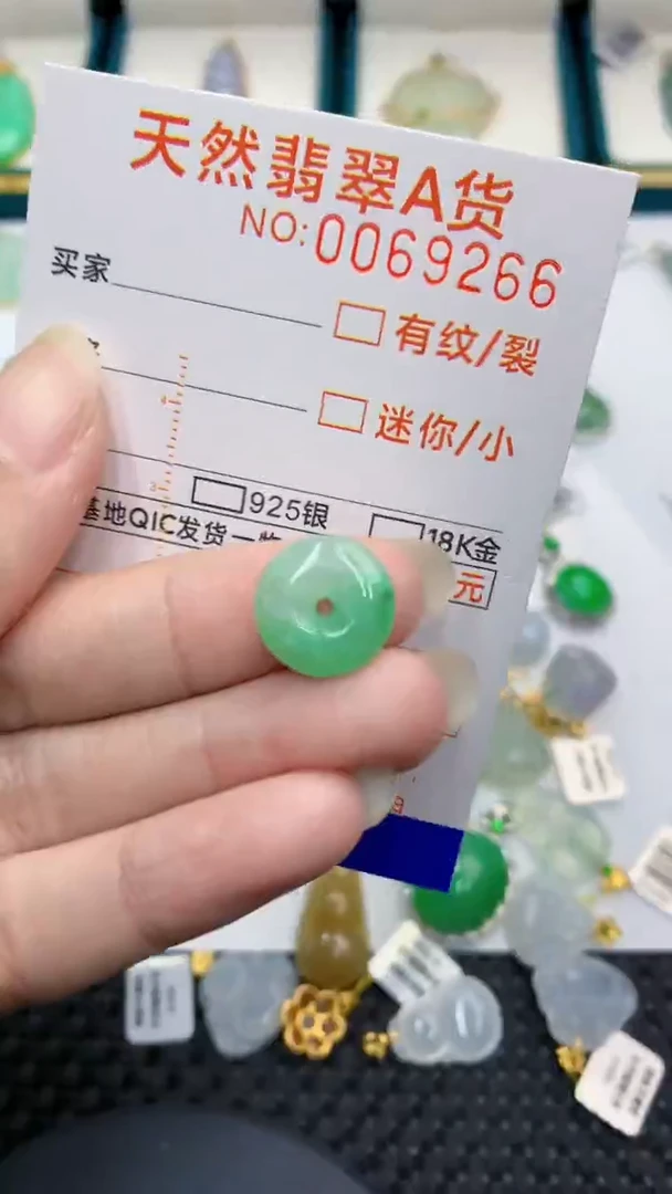 【闪购商品】翡翠颈饰未镶嵌            8