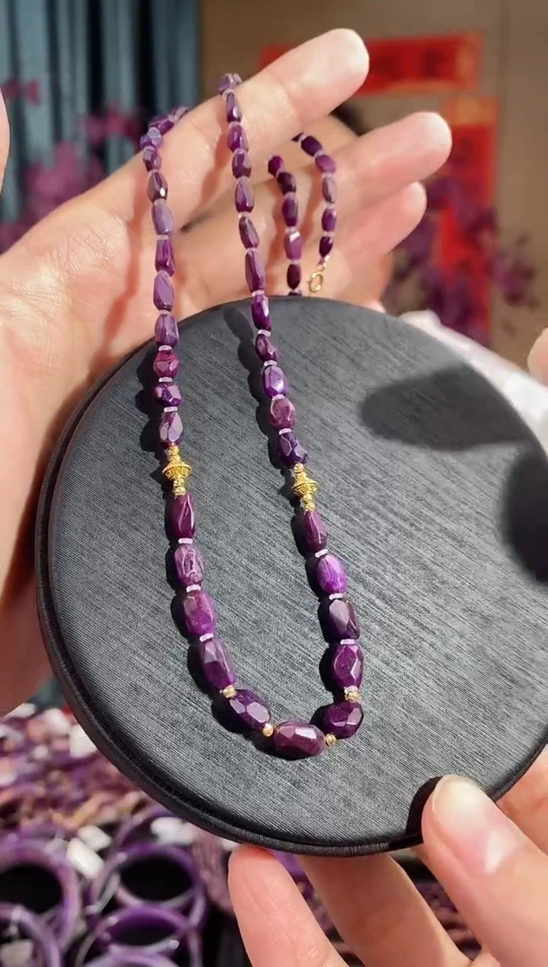 【闪购商品】苏纪石（舒俱来）项链18K金镶嵌188