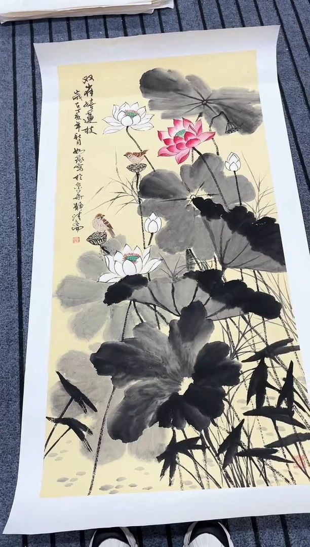 精品国画花鸟作品