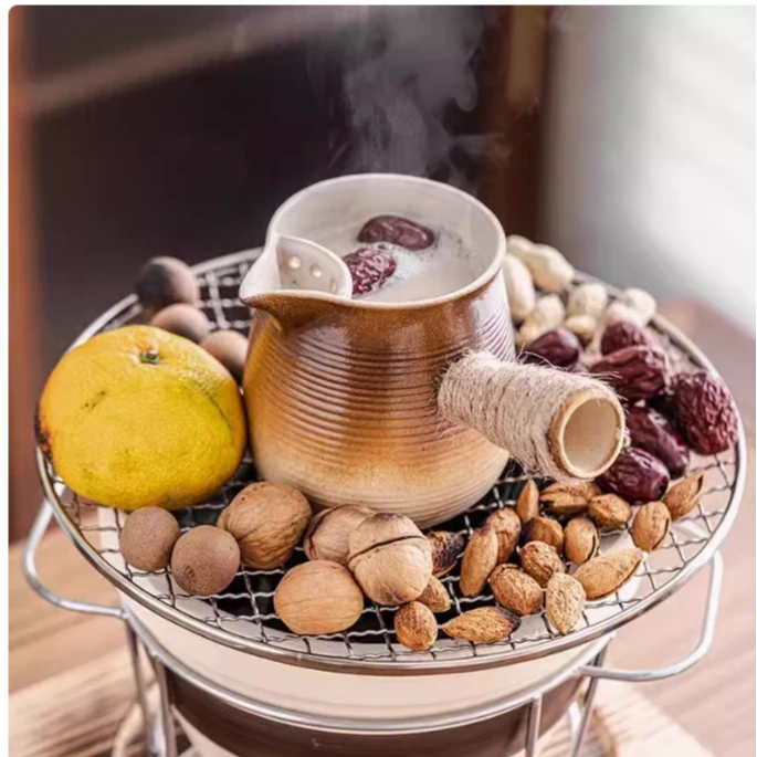 【龙华只卖好货】围炉煮茶套装烤奶罐