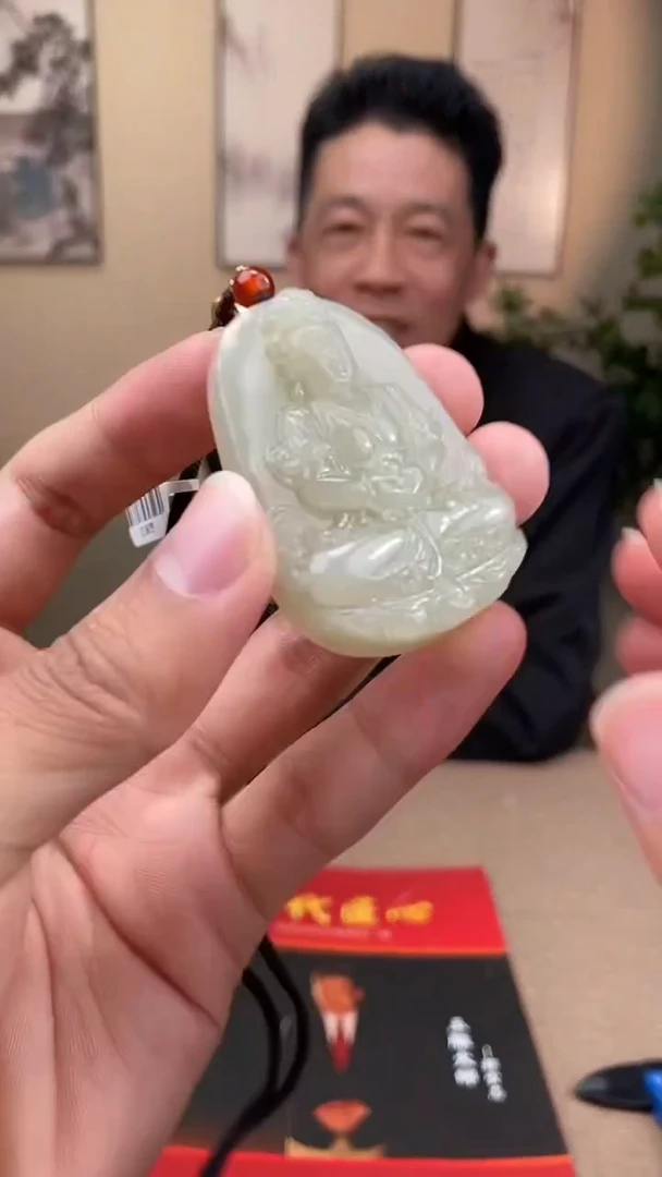 颈饰未镶嵌和田玉多样性拍一发一005034